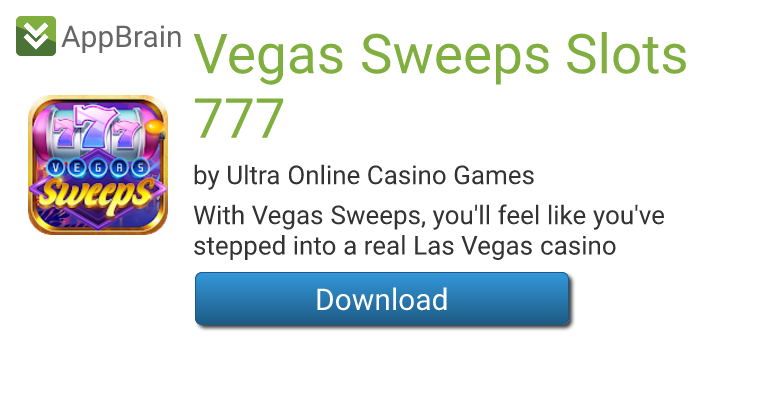 Free Download! Get Vegas Sweeps 777 on Android, Play Today