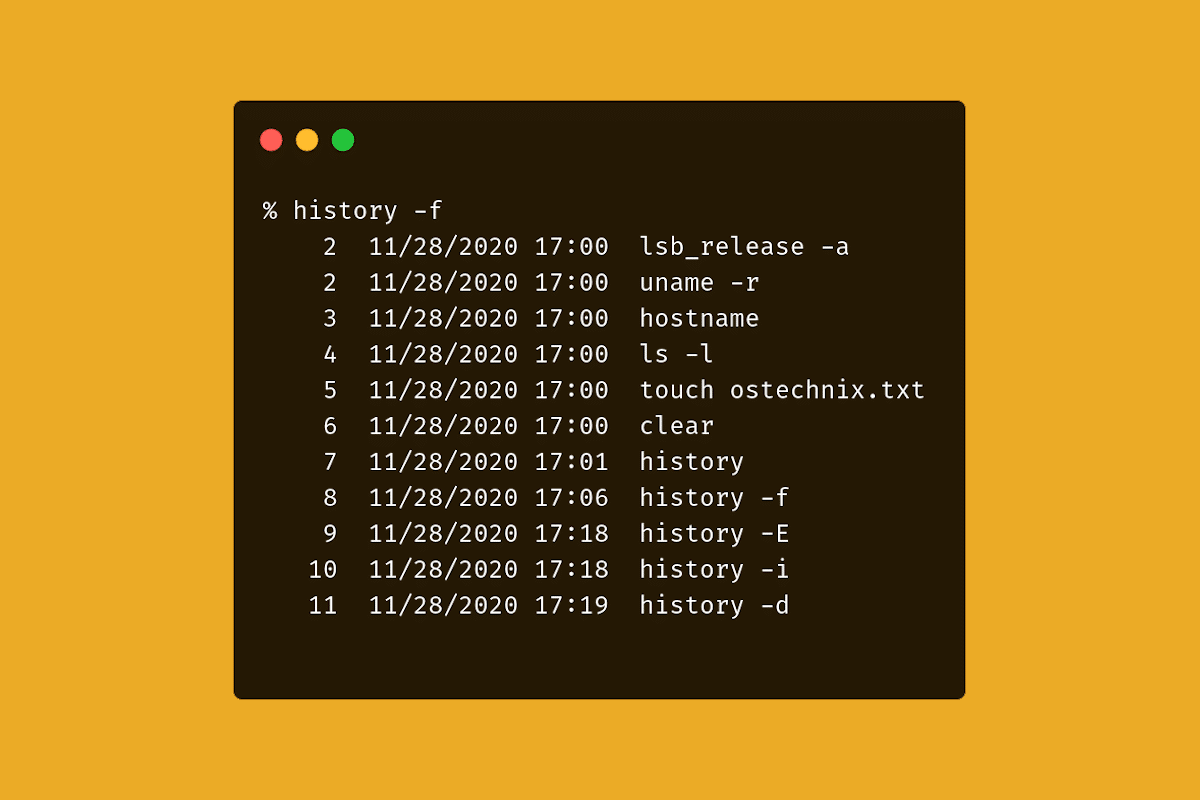 Using histtimeformat in Linux Zsh: Easy Ways to Display Timestamps in History!