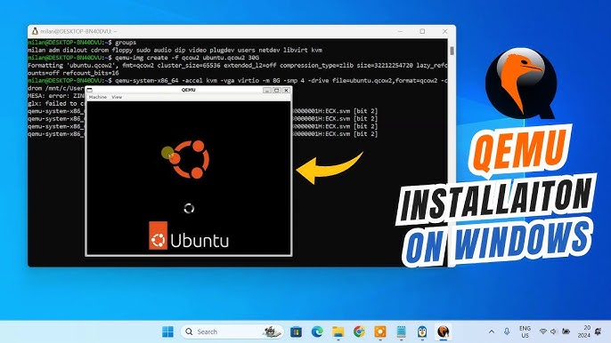 Windows on QEMU: Your Complete Guide to Installation, Setup, and Troubleshooting